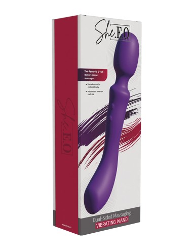 Vibromasseur 2 en 1 - She.E.O