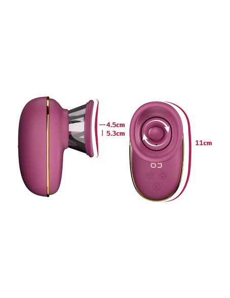 Pompe clitoridienne avec léchage et vibrations - She.E.O