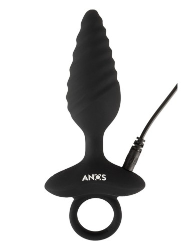 Plug vibrant flexible avec Design en spirale - Anos