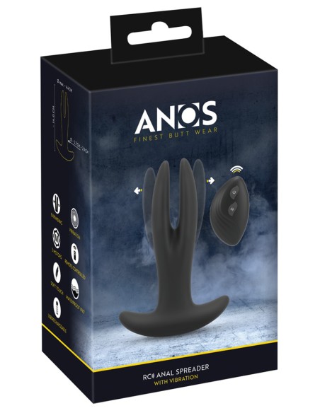 Plug anal RC Anal Spreader with Vibration - Anos