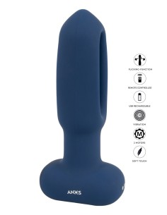 Plug anal vibrant avec langue oscillante - Anos 2