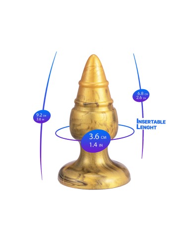 Plug anal Goldy M Fantasy Collection - SilexD