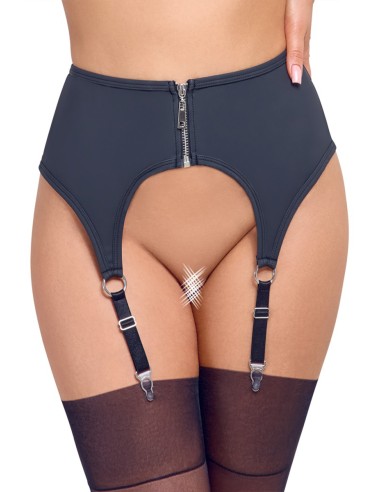 Porte-jarretelles noir mat - Cottelli LINGERIE