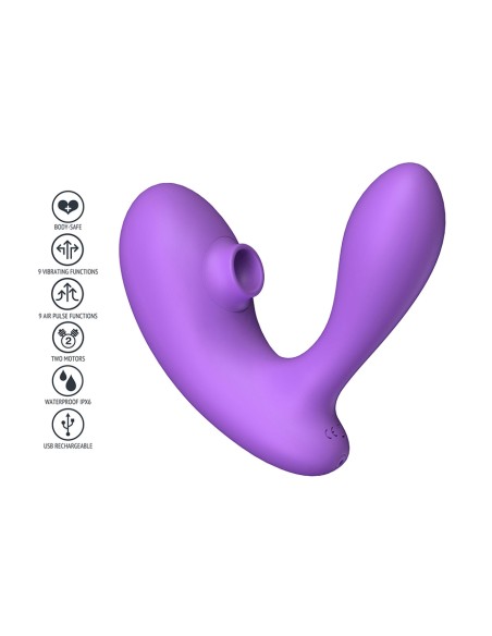 Stimulateur DuoVibe I Air et  Point G - Xocoon