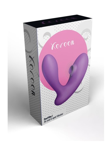 Stimulateur DuoVibe I Air et  Point G - Xocoon