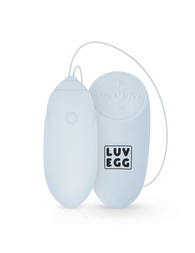 Oeuf vibrant télécommandé bleu - LUV EGG