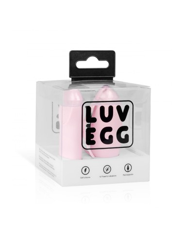 Oeuf vibrant télécommandé rose - LUV EGG
