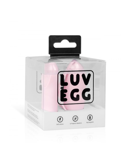 Oeuf vibrant télécommandé rose - LUV EGG