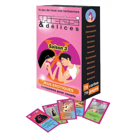 Jeu érotique Vices et Délices - saison 3 Jeu érotique Vices et Délices - saison 3