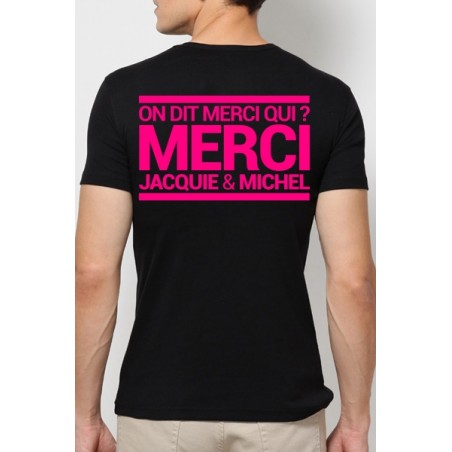 T-shirt Jacquie & Michel Rose fluo T-shirt Jacquie & Michel Rose fluo