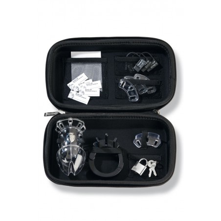 Cage pénis électro-stimulation Pubic Enemy N°1 - Mystim Cage pénis électro-stimulation Pubic Enemy N°1 - Mystim