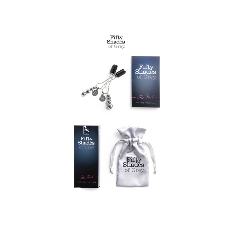 Bijoux de seins réglables - Fifty Shades Of Grey