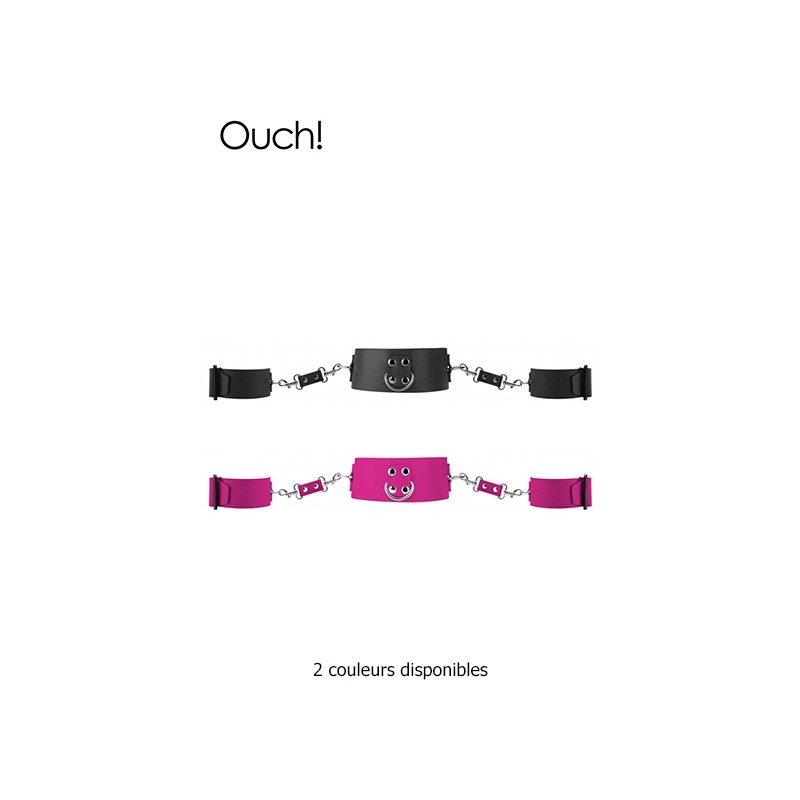 Menottes de cou et poignets - Ouch