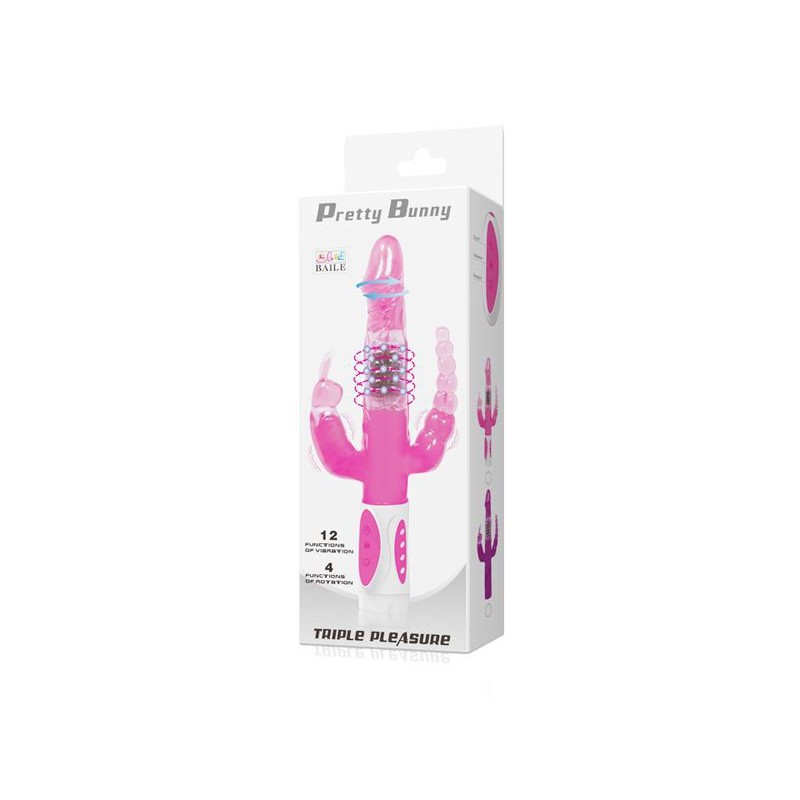 Vibro Pretty Bunny Triple Pleasure