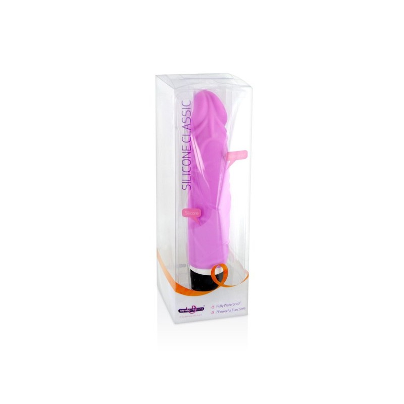 Gode vibrant réaliste Silicone Classic