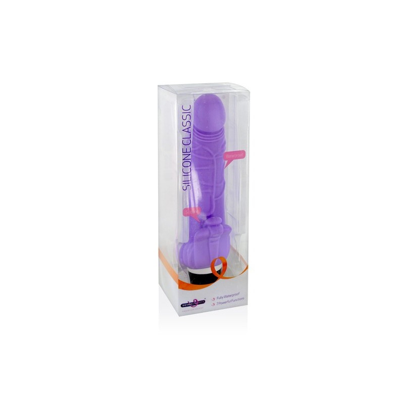 Vibro réaliste Silicone Classic - violet Vibro réaliste Silicone Classic - violet