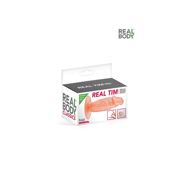 Plug anal réaliste 11 cm - Real Tim