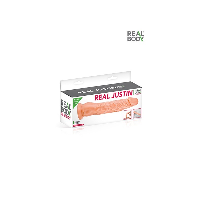 Gode réaliste 21 cm - Real Justin Gode réaliste 21 cm - Real Justin