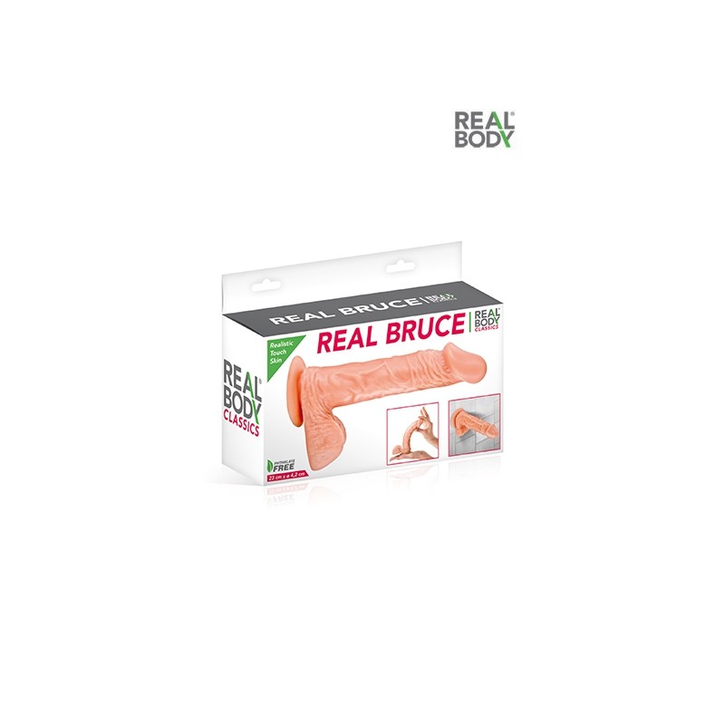 Gode réaliste 23 cm - Real Bruce