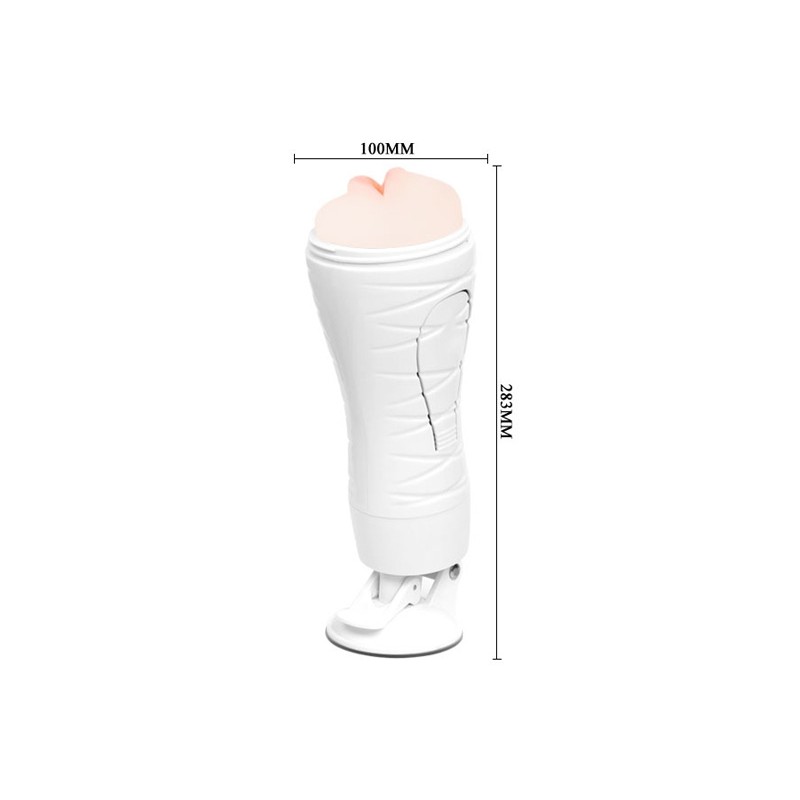 Masturbateur bouche vibrante - Crazy Bull