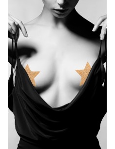 Bijoux de seins Flash Etoile Or 2