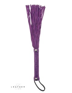 Martinet en cuir violet