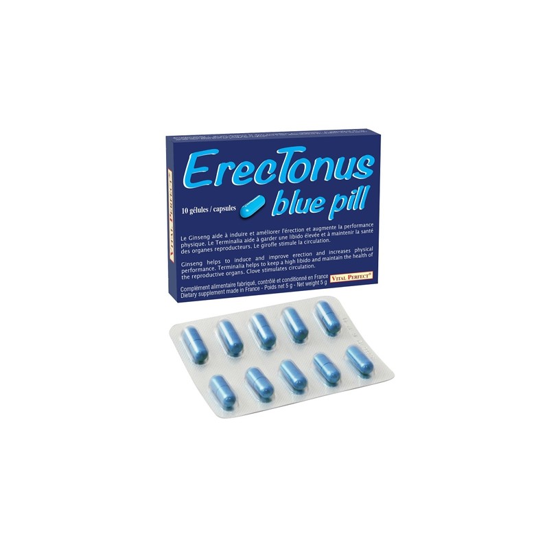 Erectonus Blue Pills (10 gélules)