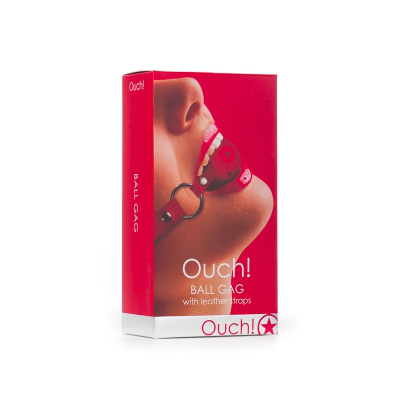Gag Ball rouge - Ouch! 