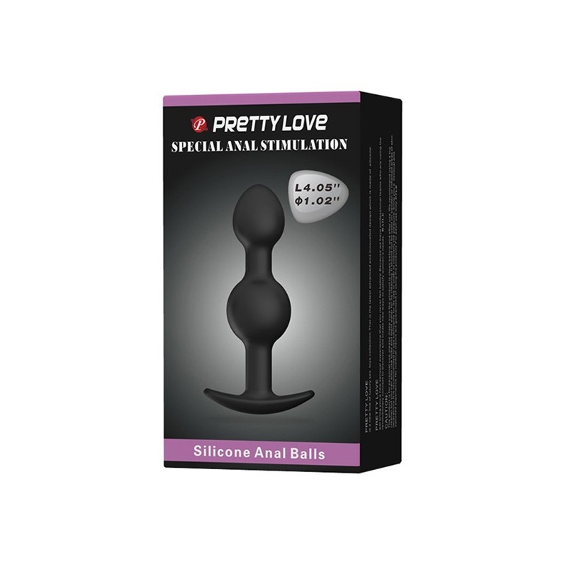 Silicone anal balls 10,3 cm