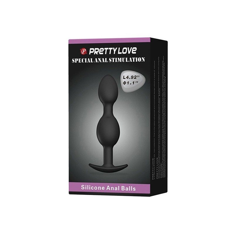 Silicone anal balls 12,5 cm Silicone anal balls 12,5 cm