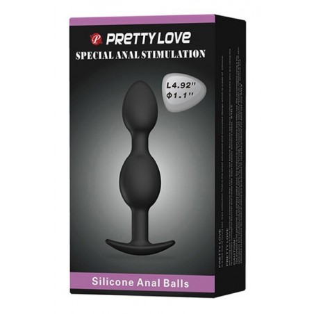Silicone anal balls 12,5 cm Silicone anal balls 12,5 cm