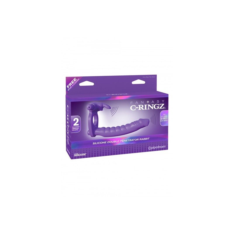 Cockring rabbit double pénétration
