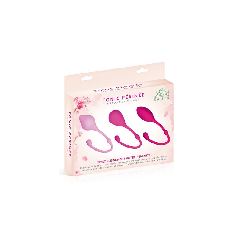 Kit 3 boules de Geisha Tonic Périnée