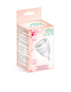 Coupe menstruelle Blanche Yoba Nature 2