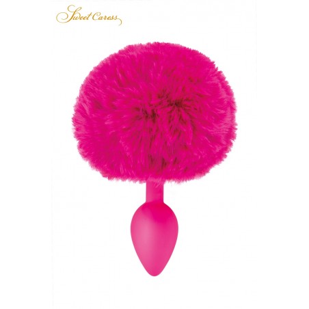 Plug queue de lapin - fuchsia Plug queue de lapin - fuchsia