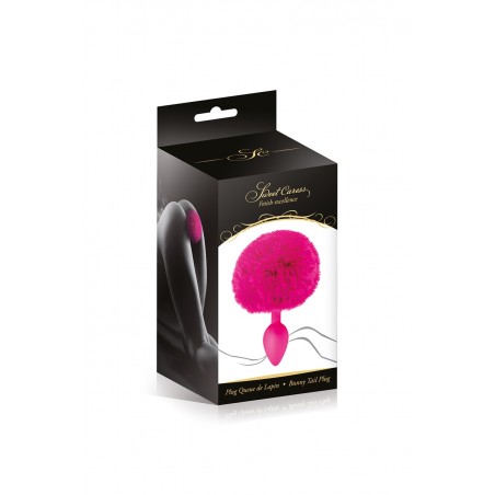 Plug queue de lapin - fuchsia Plug queue de lapin - fuchsia
