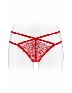 String ouvert Mylene - rouge