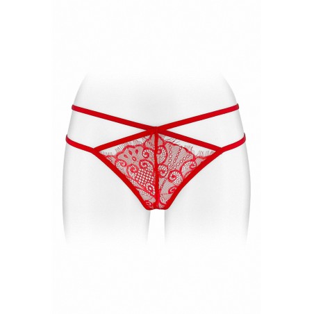 String ouvert Mylene - rouge