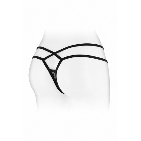 String ouvert Mylene - noir String ouvert Mylene - noir