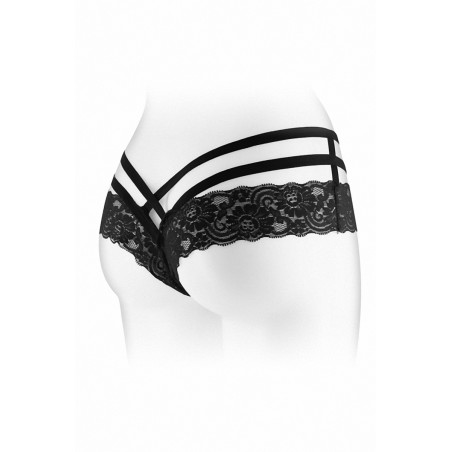 Tanga ouvert Anne - noir Tanga ouvert Anne - noir