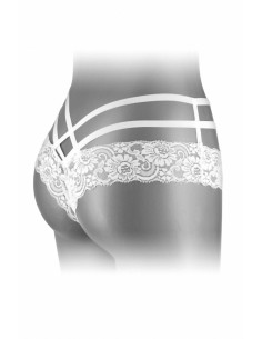 Tanga ouvert Anne - blanc 2