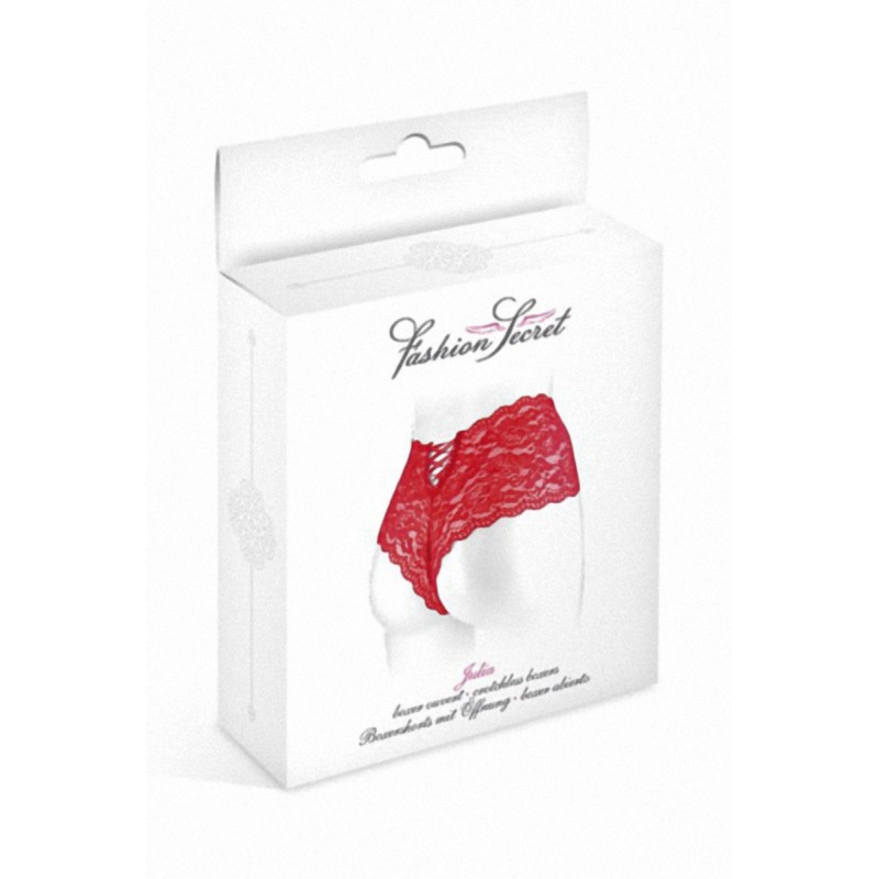 Boxer ouvert Julia - rouge Boxer ouvert Julia - rouge
