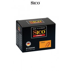 50 préservatifs Sico RIBBED
