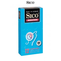 12 préservatifs Sico MARATHON