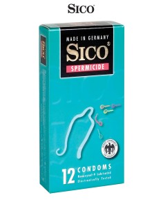 12 préservatifs Sico SPERMICIDE