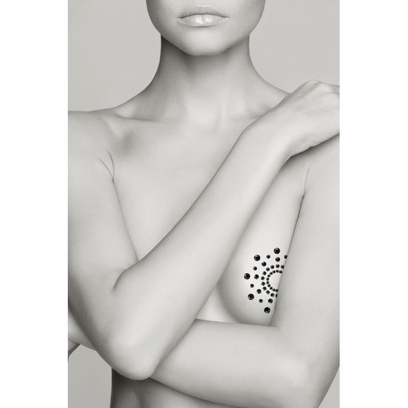 Bijoux de seins Mimi noirs Bijoux de seins Mimi noirs