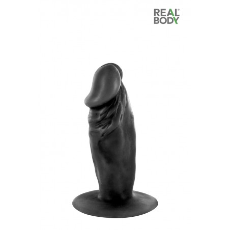 Plug anal réaliste noir 11 cm - Real Tim Plug anal réaliste noir 11 cm - Real Tim