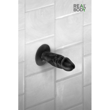 Plug anal réaliste noir 11 cm - Real Tim Plug anal réaliste noir 11 cm - Real Tim