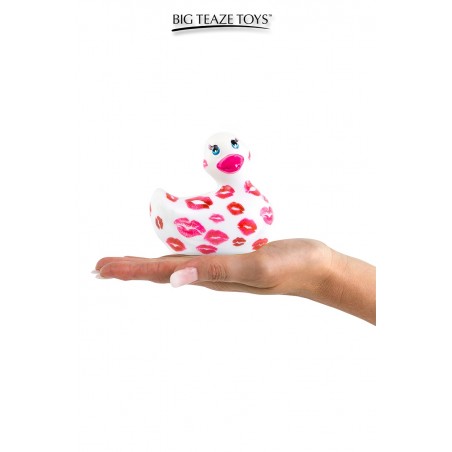 Mini canard vibrant Romance blanc et rose Mini canard vibrant Romance blanc et rose