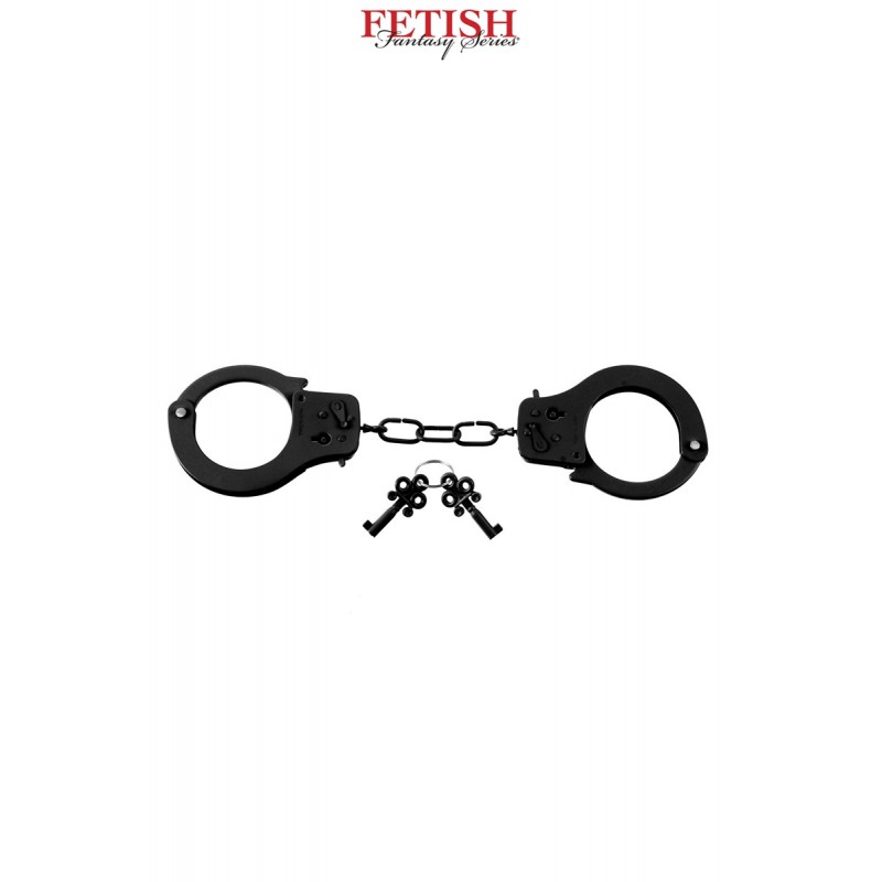 Menottes métal Designer Cuffs - noir  Menottes métal Designer Cuffs - noir
